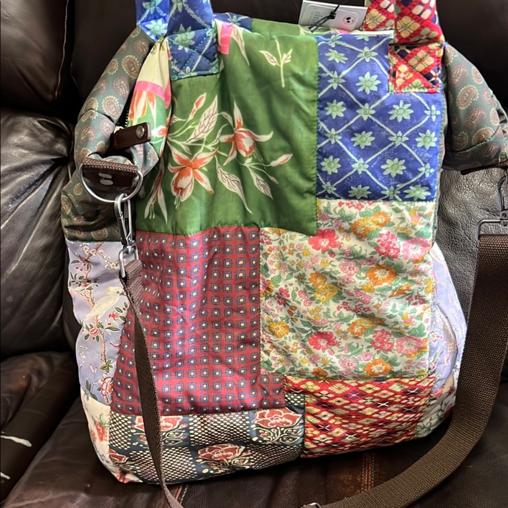 Free People Multicolor Patchwork Tote - Picture 4 of 4